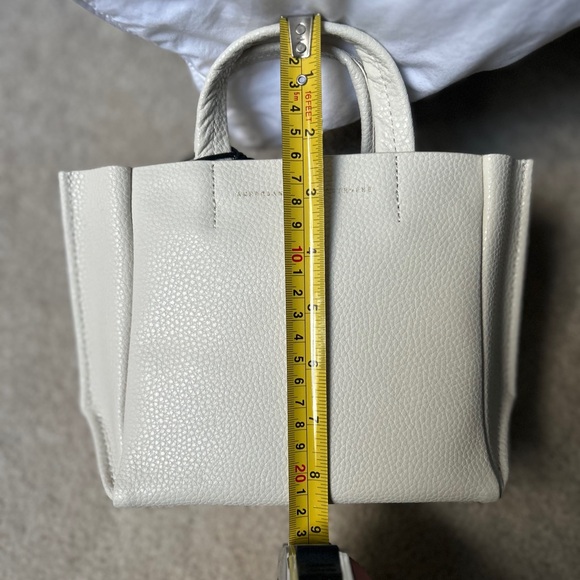 NWT Ampersand As Apostrophe Micro Tote • Crème de la Crème - Picture 7 of 12